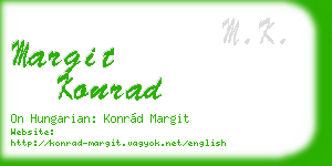 margit konrad business card
