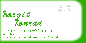 margit konrad business card